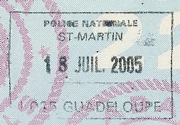 Passport Stamps France